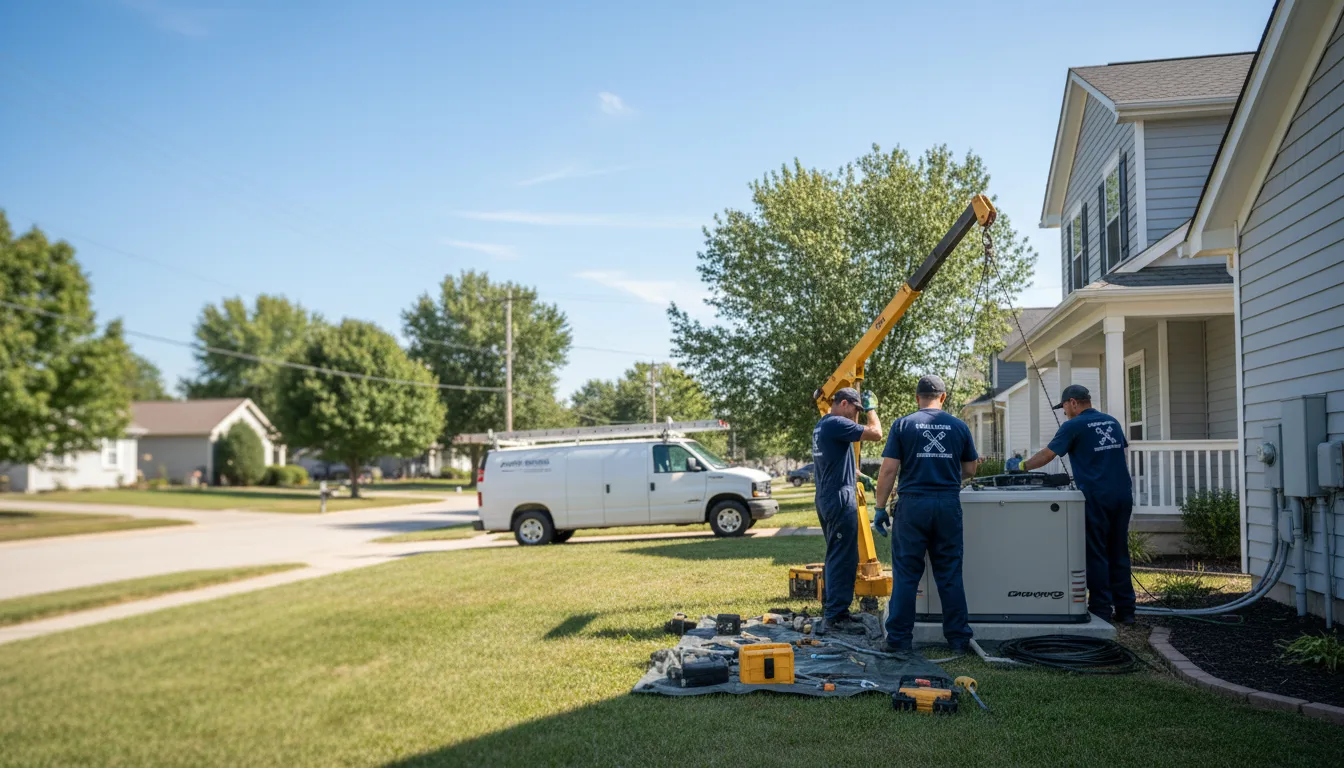 Generator Installation in Hymera, IN near me